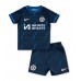 Chelsea Replika Babykläder Borta matchkläder barn 2023-24 Korta ärmar (+ Korta byxor)
